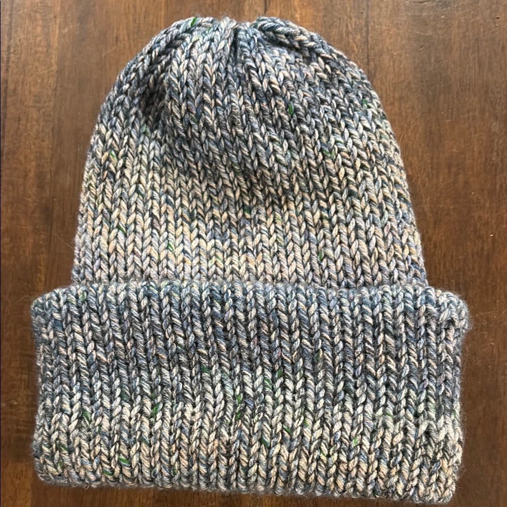 Cozy Knit Kids Hat - Blue
